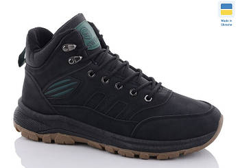 Черевики чоловічі зимові 8 пар у ящику чорного кольору 40-45