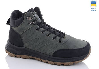 Черевики чоловічі зимові 8 пар у ящику кольору хакі 40-45