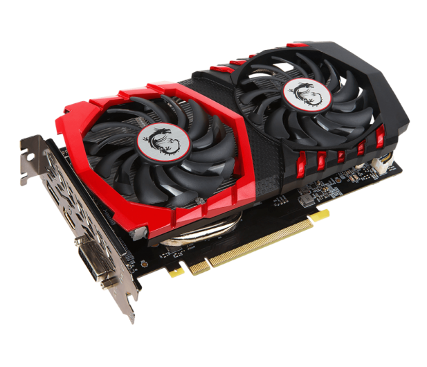 Відеокарта MSI GeForce GTX 1050 TI GAMING X 4GB GDDR5 (128 bit) 6-pin DVI HDMI DP, Б/В