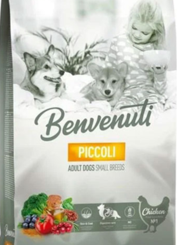 Benvenuti Piccoli 750г корм для собак дрібних порід (курка 26%)