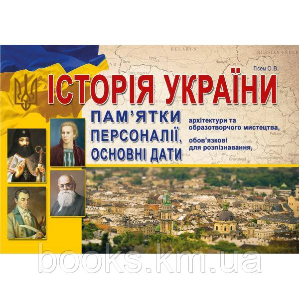 ЗНО Історія України. Персоналії, пам'ятки архітектури та образотворчого мистецтва обов'язкові для розпізнання, фото 1