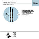 Підводка-маркер водостійка Topface "Super Silky Eyeliner" - PT615 (1 г) чорний, фото 3