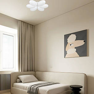 Стельова led люстра 53,5см 80W з пультом і додатком (97-MX6010 (535), фото 2