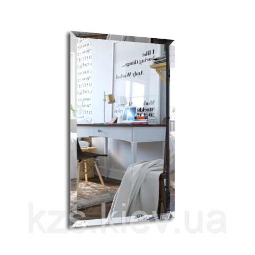 Дзеркало з фацетом 30 мм. 950 х 550 мм. "Діамант", фото 1