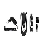 Машинка для стрижки та тример Adler AD 2822, 24 рівні, акумулятор + мережа, нержавіюча сталь, фото 6