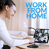 USB мікрофон KLIM Talk (2024) чорний — професійний настільний динамічний мікрофон з поп-фільтром і HD звуком, фото 3