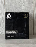USB мікрофон KLIM Talk (2024) чорний — професійний настільний динамічний мікрофон з поп-фільтром і HD звуком, фото 8