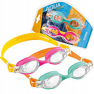 Дитячі окуляри для плавання 2 пари в комплекті Intex 55693 із захистом від UV і антифогом (вік 3-8 років), фото 6