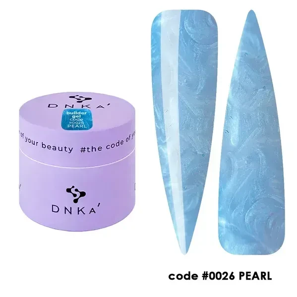 Гель для нарощування нігтів DNKa' Builder Gel 26 Pearl, 15 мл, фото 1
