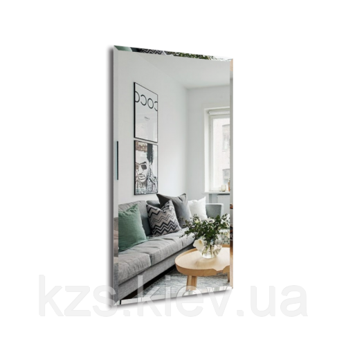 Дзеркало з фацетом 15 мм. 800 х 400 мм. "Діамант", фото 1