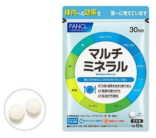 FANCL Комплекс мінералів, 180 таблеток х 1 упаковка
