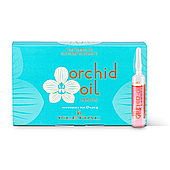 Ампула Kleral System Orchid Oil Keratin Treatment з олією орхідеї для зміцнення та живлення волосся пакування 10х10 мл