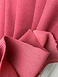 Трикотаж-ангора вязаний Глибокий корал, фото 2