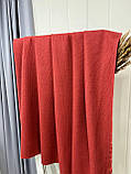 Трикотаж-ангора вязаний Глибокий корал, фото 7