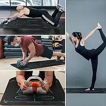 Килимок для йоги та фітнесу протиковзний, Спортивний мат, фото 5