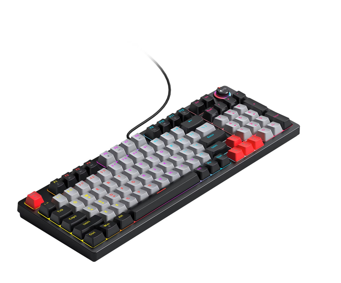 Клавіатура JEDEL KL-114 МЕХАНІЧНА RGB USB, фото 1