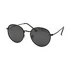 Окуляри Ray Ban Roud 3048 black polarized, фото 2