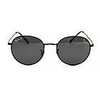 Окуляри Ray Ban Roud 3048 black polarized, фото 3