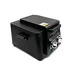 Стерилізатор для інструментів 300Вт, SM-360A, Чорний / Педикюрна сухожарова шафа, фото 3