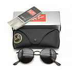 Окуляри Ray Ban Roud 3048 black polarized, фото 5