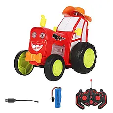 Танцювальний трактор Red Champion з пультом керування й підсвіткою, фото 2