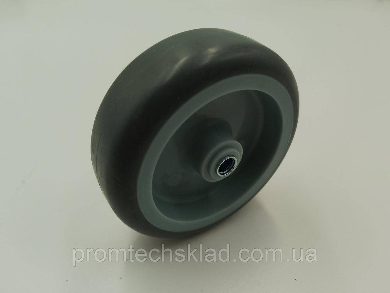 Колесо 75 мм гумове апаратне без кронштейна