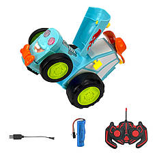 Танцювальний трактор Blue Energy з пультом керування і світломузкою, фото 3