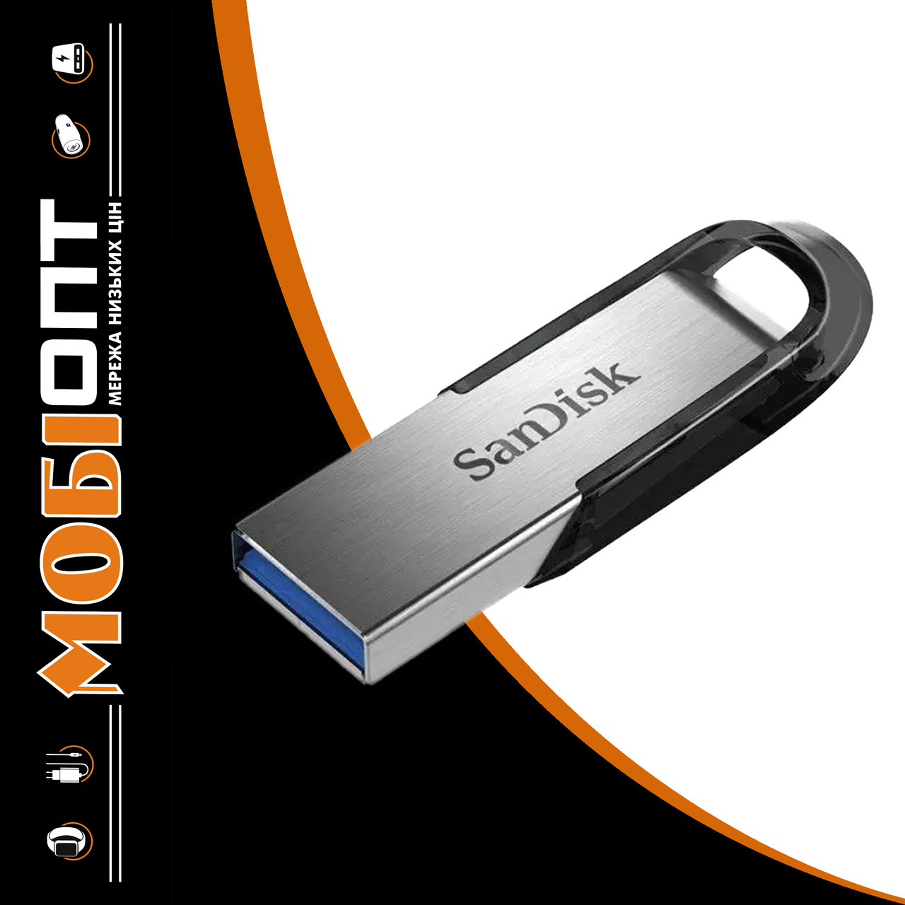 USB Flash 128GB 3.0 SanDisk Ultra Flair USB silver/black (SDCZ73-128G-G46)