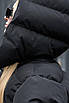 Пуховики зимові жіночі молодіжні XS-L чорний, фото 9