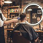 Машинка для стрижки волосся + 3 насадки, SURKER 586 / Бездротовий тример з дисплеєм, фото 2