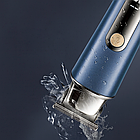 Машинка для стрижки волосся + 3 насадки, SURKER 586 / Бездротовий тример з дисплеєм, фото 7