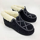 Черевики жіночі хутряні утеплені 37р 23см, Зимові кімнатні тапочки жіночі, Тапочки з хутром