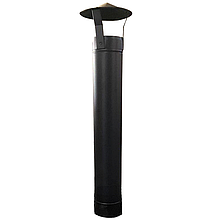 Труба димоходу до буржуйки (розбірна) Ø100 мм L640 мм