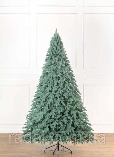 Ялинка штучна лита "Лапландська" Блакитна 2,30 м, фото 1