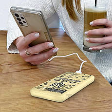 Повербанк для роутеру Powerbank Mibrand 4.5.0 10000mAh Desert wolf швидка зарядка USB Type-C + юсб шнур для вайфай роутера 9В/12В, фото 4