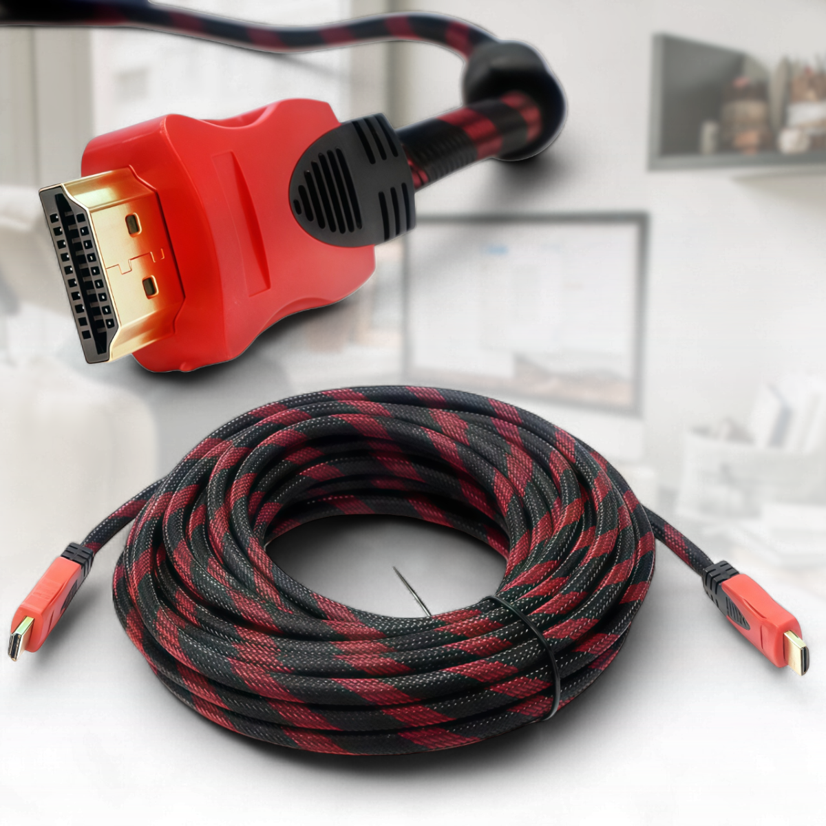 Кабель HDMI-HDMI для передачі відео та аудіо сигналу 20 метрів, фото 1