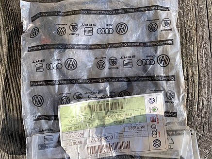 Дріт свічки розжарювання VW/Audi/Seat/Skoda Роз'єм (фішка) свічки розжарення VAG 028971782A оригінал нова, фото 1