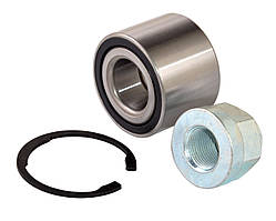 Ремкомплект маточини Шевроле Авео, Рено Логан, задн.підшипник роликовий DAC25520037 2RS + кільце + гайка