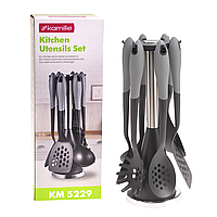 Набір нейлонового кухонного приладдя Kamille 7 предметів КМ5229