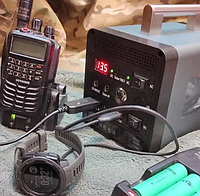 Переносна зарядна станція для кемпінгу із захистом від перегрівання