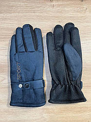 Чоловічі зимові теплі флісові перчатки, рукавиці для мотоцикла, лиж, снігу, сноуборду  розмір M, L