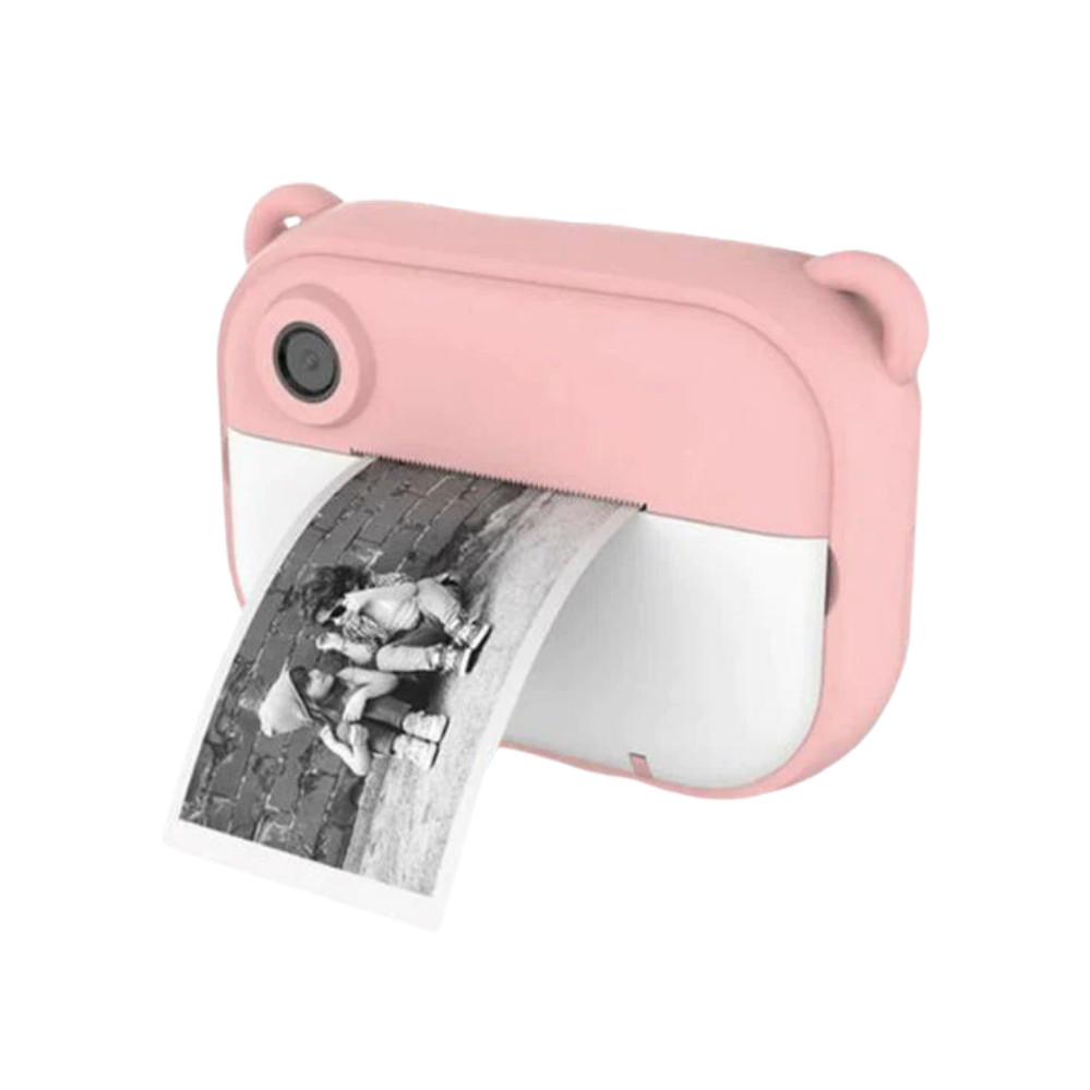 Цифровий фотоапарат дитячий 12МП HD 1080p з моментальною печаткою та термопринтером, фото 1