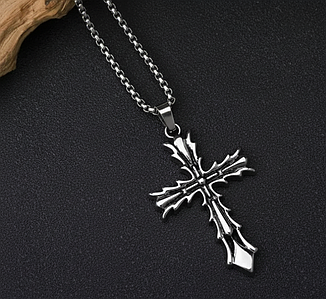 Хрестик на шию у готичному стилі, фото 3