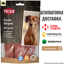 Ласощі Trixie Premio Lamb Stripes для собак, ягня, 100 г