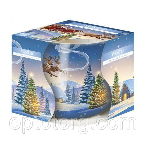 Свічки ароматизовані в склянках Bispol Польща, фото 1