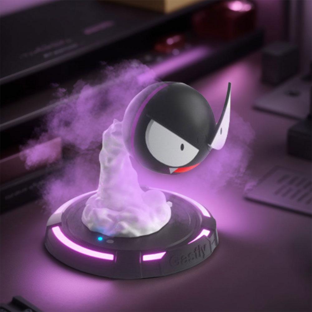 Ультразвуковий зволожувач повітря Gastly Humidifier 4.0 з LED підсвіткою, чорний