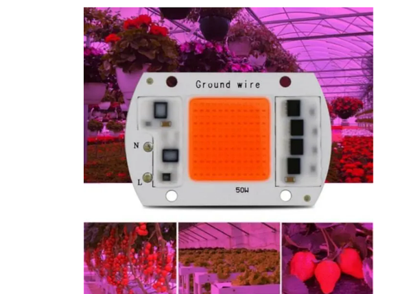Фіто світлодіод для рослин COB 50w 220v код.58977, фото 1