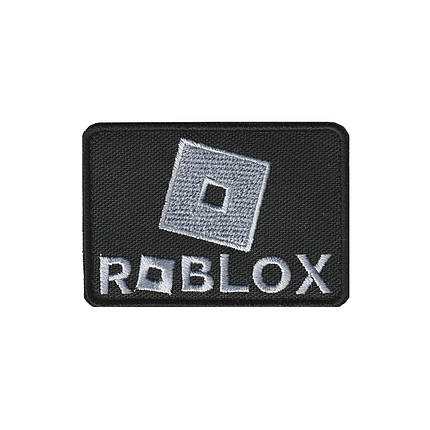 Вишитий шеврон Roblox нашивка патч на липучці, фото 1