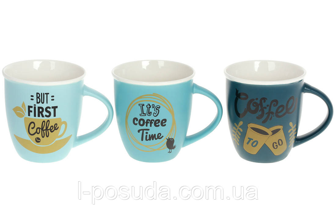 Кружка порцелянова Coffe 380 мл - ( комплект 6 шт), фото 1