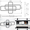 Led люстра 90 Вт з пультом до 18 м² чорно-біла (SVEN 90W 3SQ SMART), фото 7